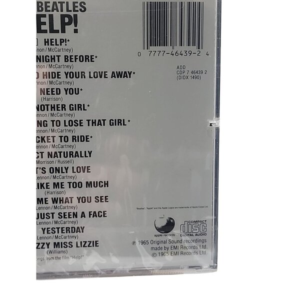 The Beatles HELP! British CD Unopened Rare Find Original 1965 Recordings By EMI - Picture 6 of 7